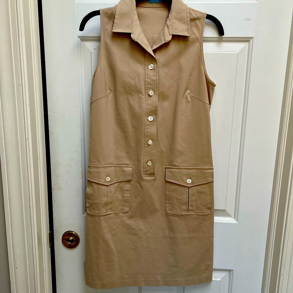 Classic Khaki Dress